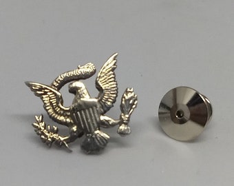 US Eagle Cut Coin Tie-tack or Lapel Pin