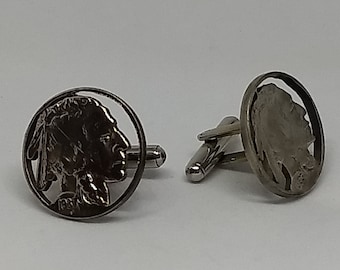 Indian Head Nickel Cuff Links Buffalo Nickel