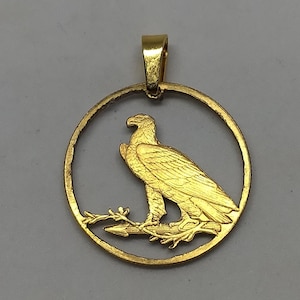 DISCONTINUED: American Gold Eagle (Plated) Coin Pendant