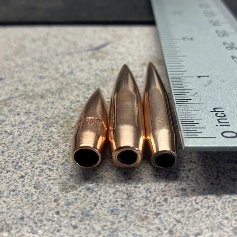 Bullet Bolo Tie Tips 308 Crafting Supply DIY Wedding Unique Gift 7mm ...
