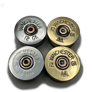 Shotgun Shell Magnets - Military, Army, Police, Unique Stocking Stuffers, Hunting