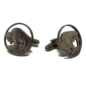 Buffalo Nickel Cuff Links