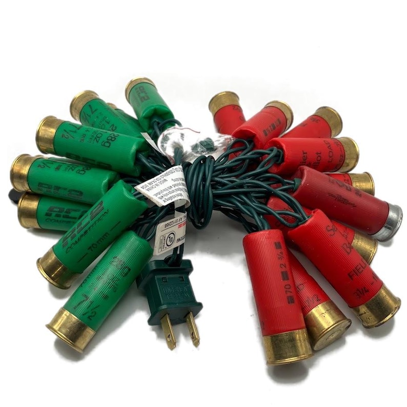 VermontCutCoins Shotgun Shell String Lights