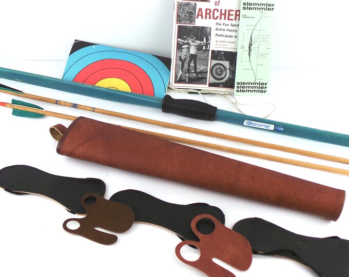 Article Magazine Original 1945 : Fabrication D'arc, L.E. Stemmler Archery Craft