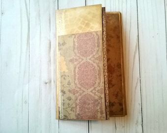Envelope Junk Journal for Her, Vintage Inspired Journal for Women, Writer Gift for Sister, easter gift for Mom, Gifts Under 20
