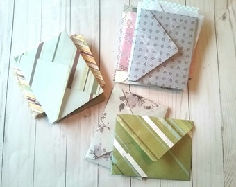 Handmade Envelopes, Junk Journal Supplies, Journal Envelopes, Birthday Gift for Journaler, Card Making Supplies for Women, Craft Supplies