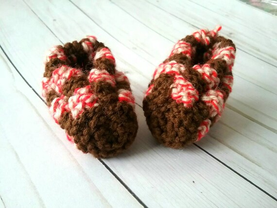 sock monkey booties