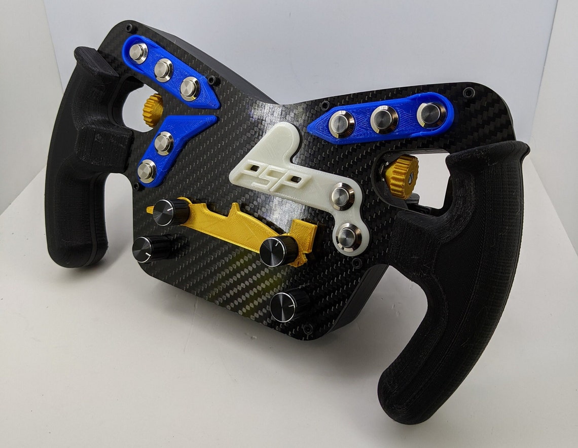 Sim Steering Wheel Carbon Fiber Custom Made for Sim Racing for Etsy UK