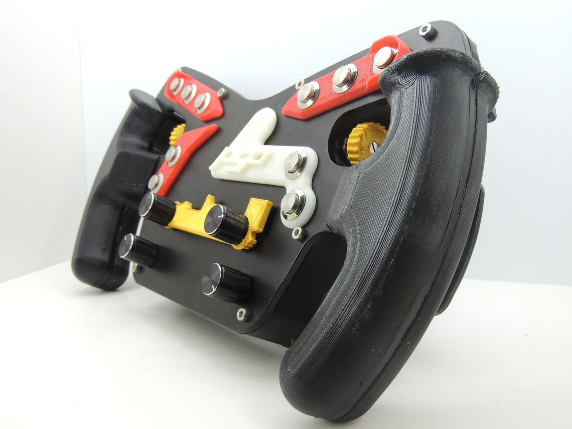 Sim Steering Wheel Aluminum Custom Made for Sim Racing for PC Race