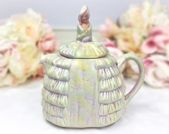 Ye Daintee Ladyee Teapot, Crinoline Lady Teapot, Collectable Sadler Teapot, Dainty Lady Sadler English Teapot Tea Set #A598