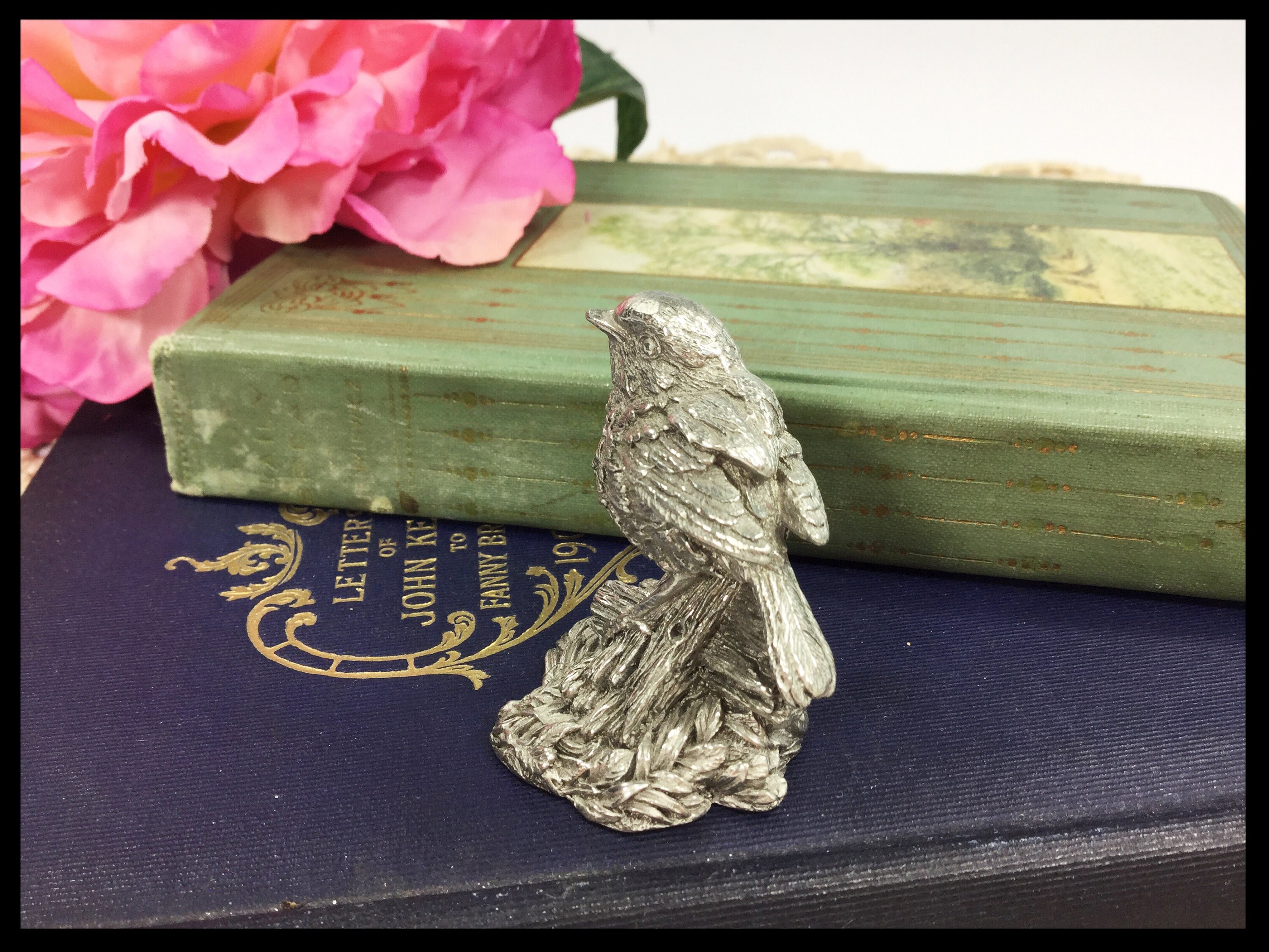 rustic bird figurines