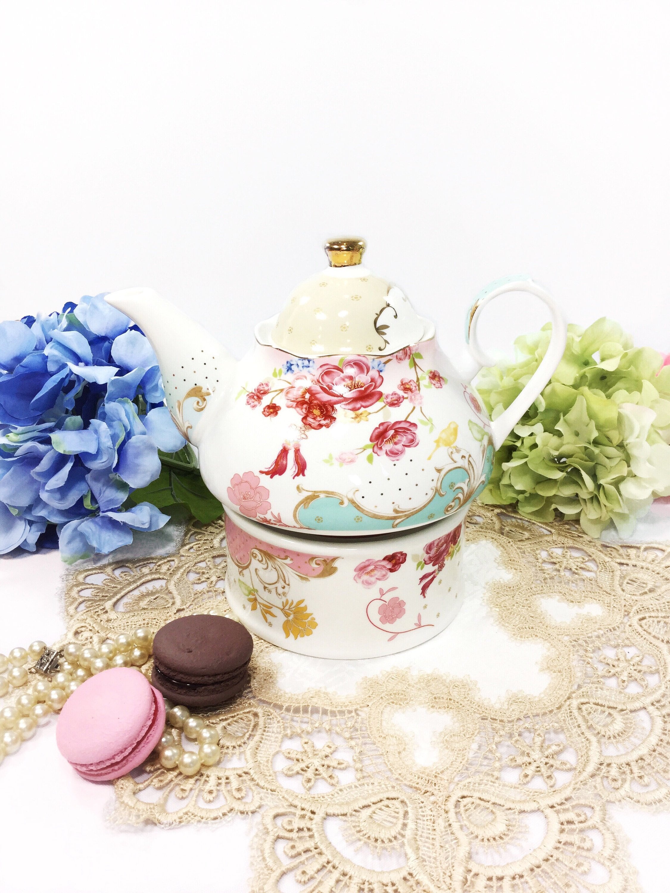 Candle tea warmer | Teapot and Food Warmer | A candlelit warmer to keep  your tea toasty.