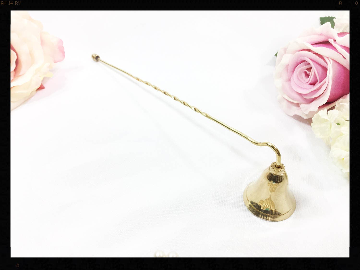 Brass Candle Snuffer for Candlesticks, Candle Holders, Candelabras A889