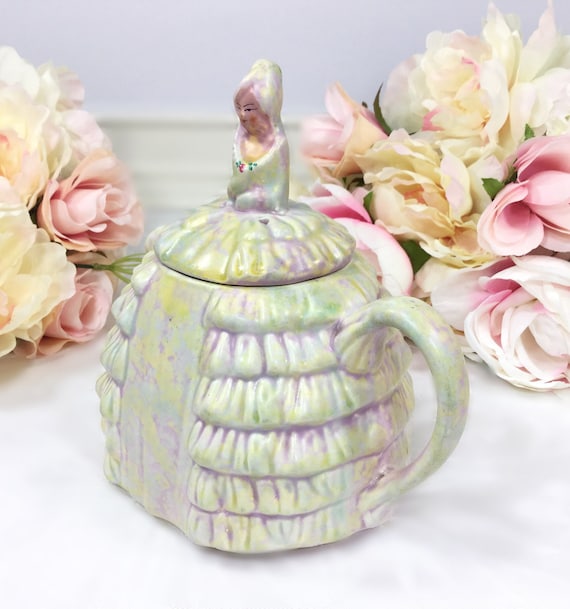 Collectable Sadler Teapot Dainty Lady Sadler English Teapot Tea Set Blue Ye Daintee Ladyee Teapot Crinoline Lady Teapot