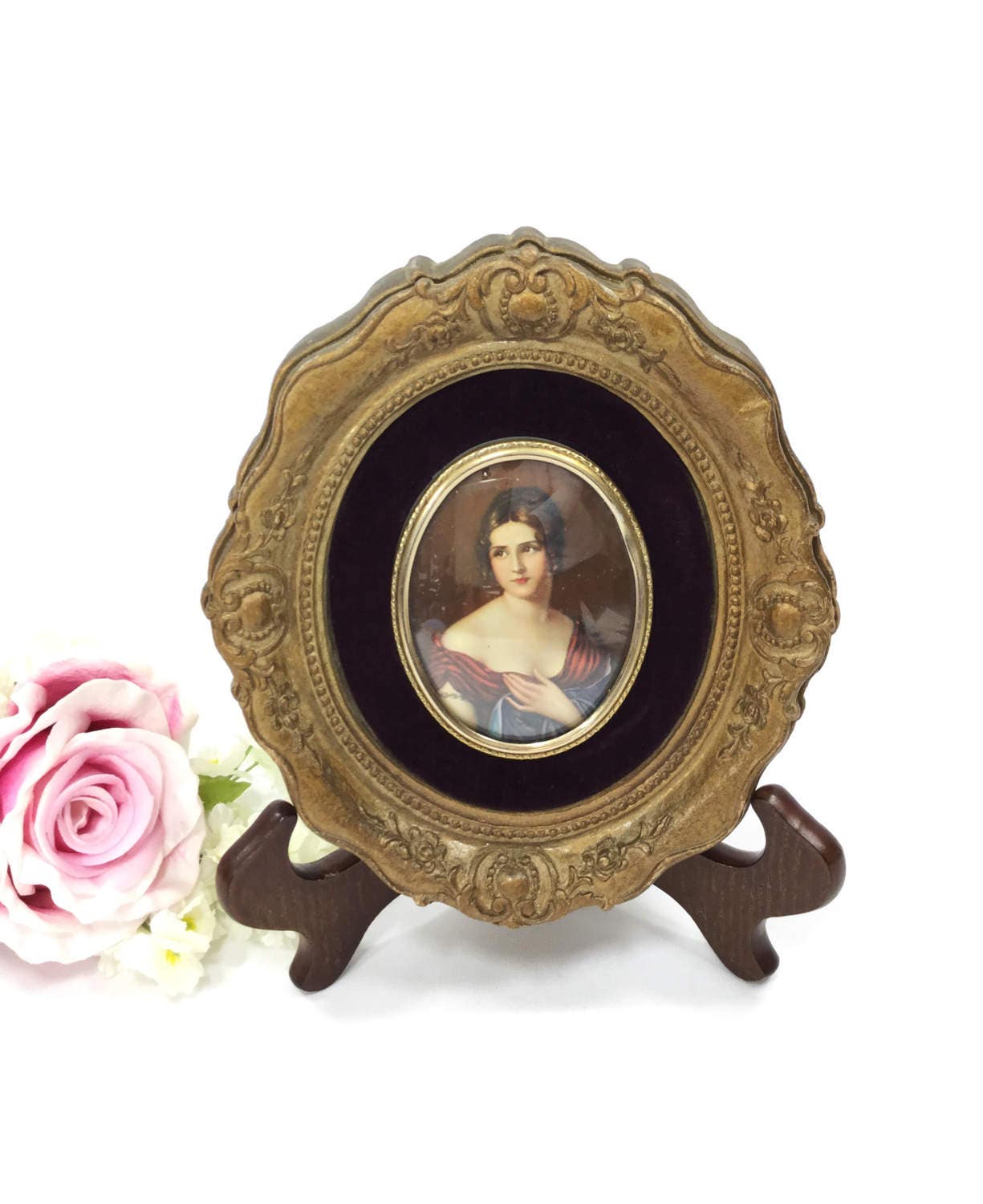 Cameo Creation Victorian Wall Art, Pauline Bonaparte Wall Plaque