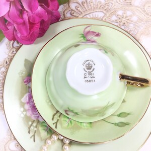 Vintage Lefton Heritage Tea Set Trio, Pink Roses, Gold Trim #B282 - Etsy