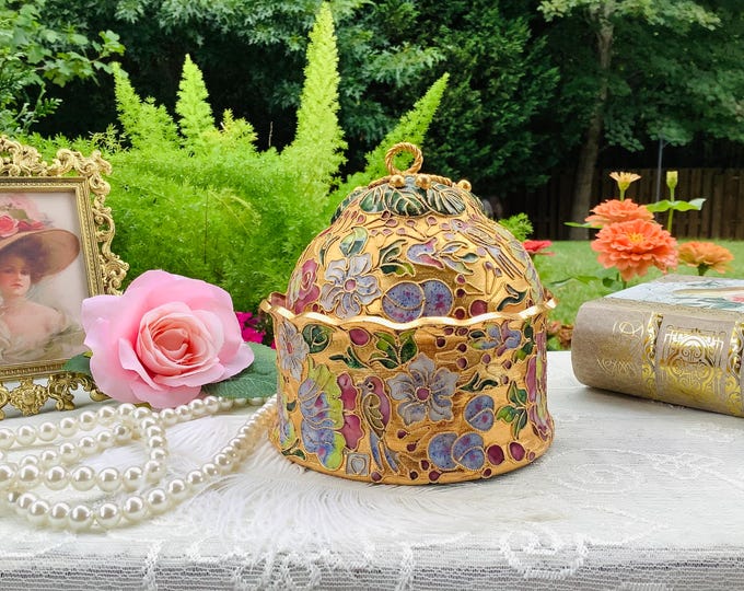 Musical Cloisonne Music Box #B748