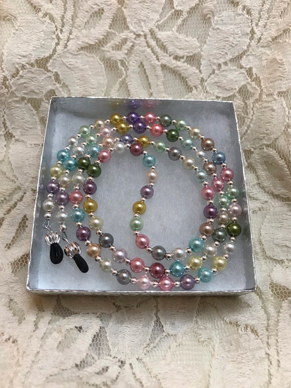 Boho Polymer Clay Bead Reading Glasses Chain Sunglasses Eyewears Cord  Holder Neck Strap Rope Necklace Eyeglass String Lanyard Fashion Jewellery  And