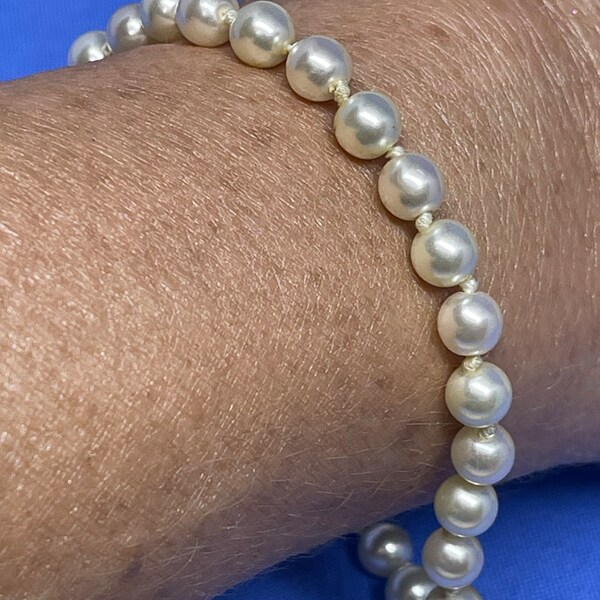 Faux Pearl Bracelet Etsy