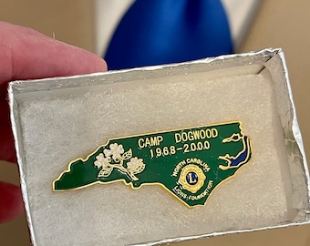Lions Club International Pin: Camp Dogwood, North Carolina Foundation