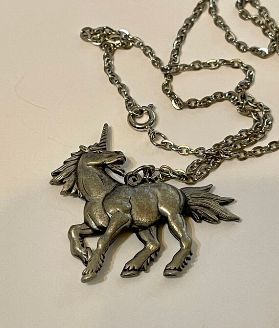 JJ Jonette Unicorn Pendant Necklace on 18” Chain.… - image 6