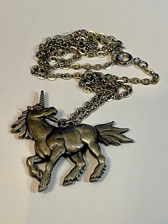 JJ Jonette Unicorn Pendant Necklace on 18” Chain.… - image 3