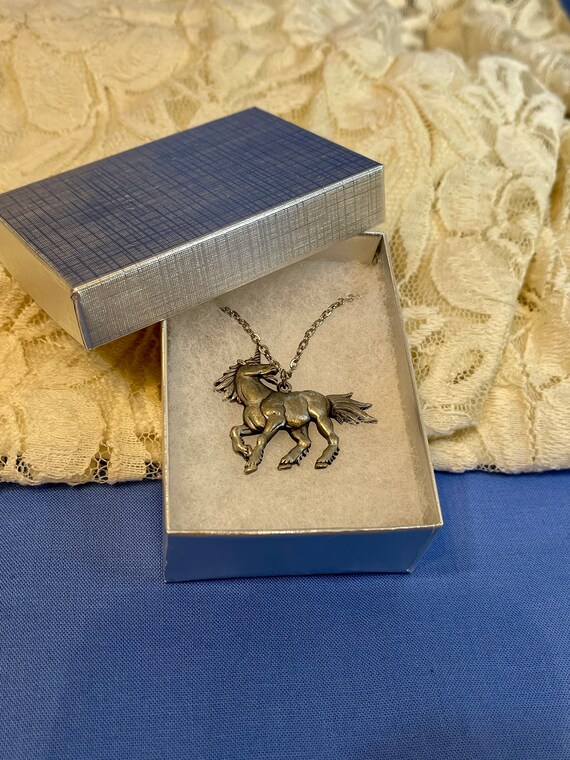 JJ Jonette Unicorn Pendant Necklace on 18” Chain.… - image 5