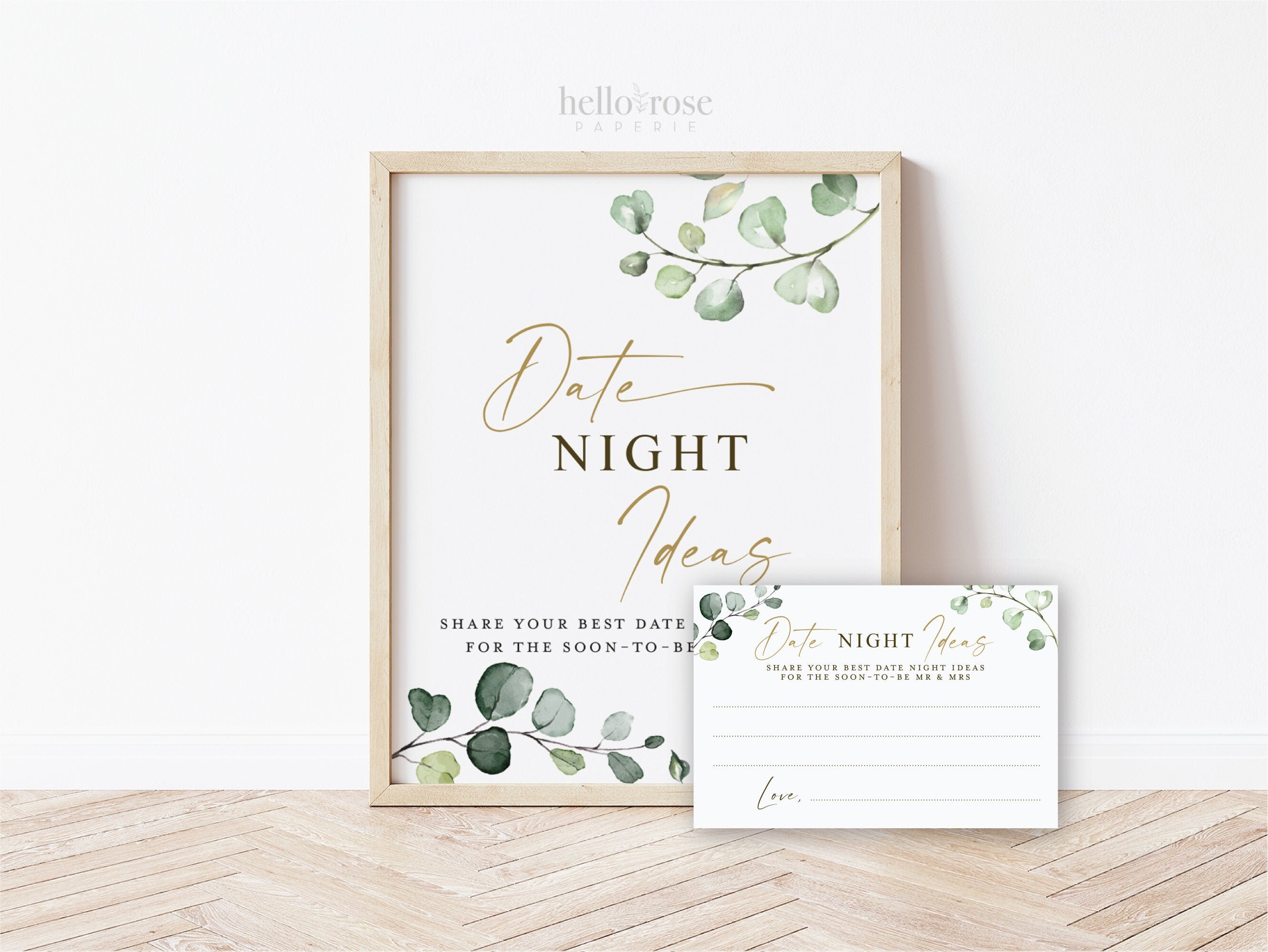 Date Night Ideas Cards and Sign Printable . Date Box or Jar . - Etsy