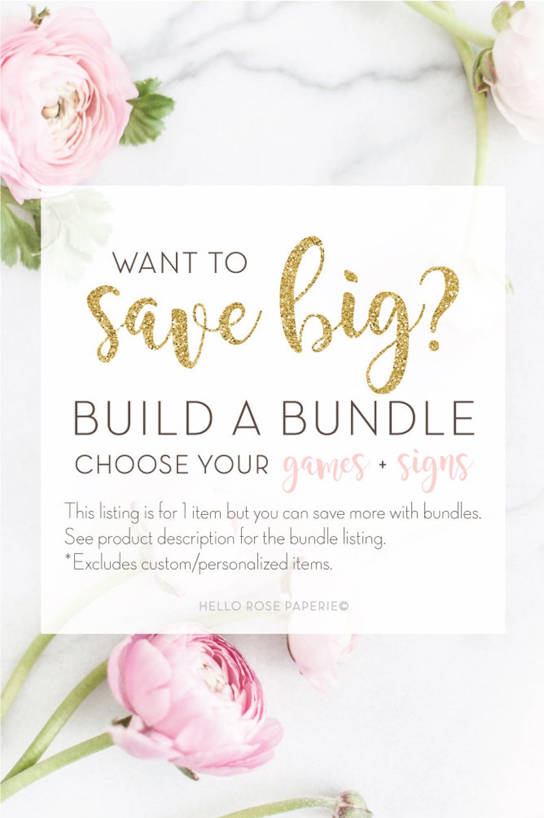 Gift List Printable . Baby Shower Gift List . Pink and Gold Etsy