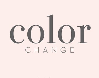 Color Change to any digital download in my shop