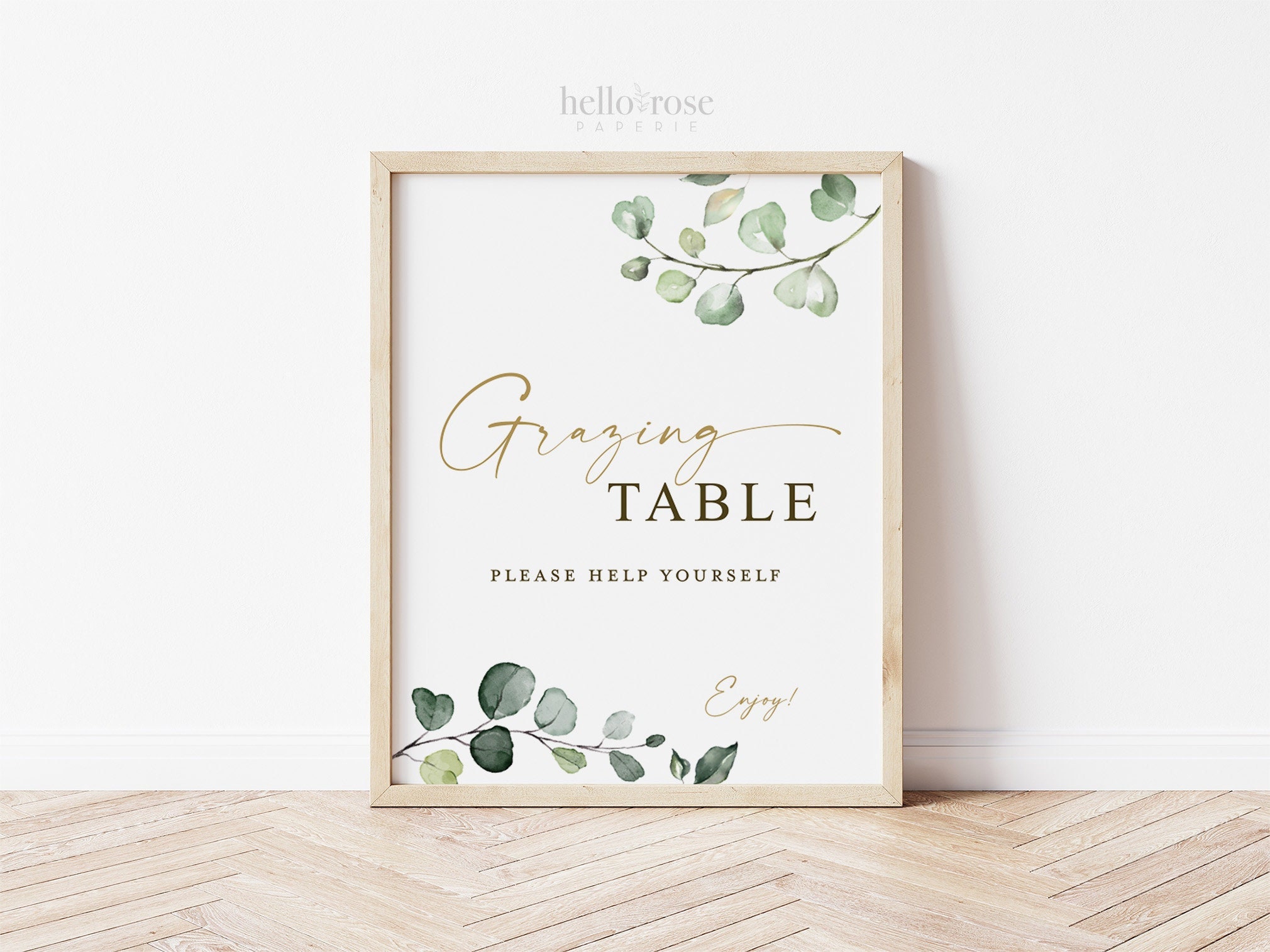 Charcuterie Layout Paper Table Decoration