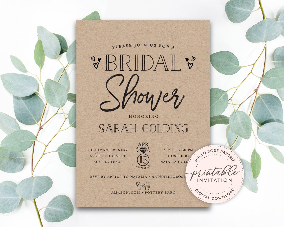 Advice for the Couple Printable Kraft Sign Cards . Bridal - Etsy