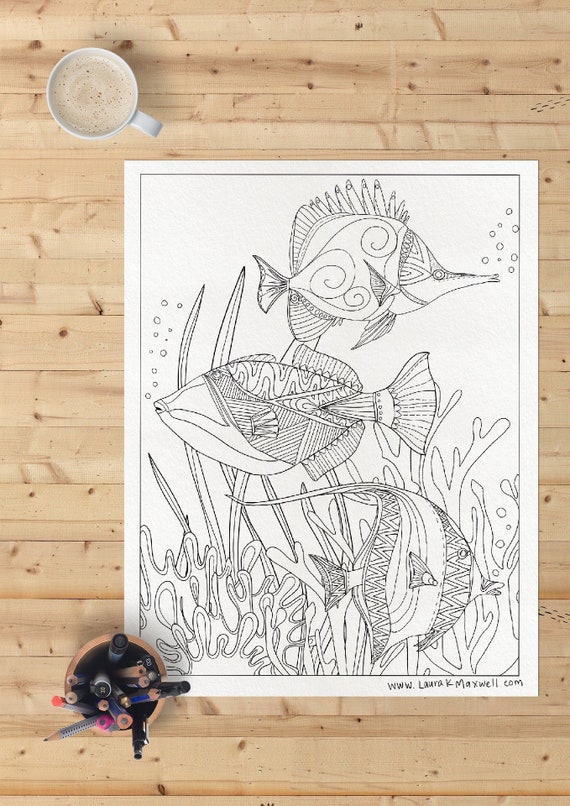 Quadro Vintage HUARCEY – Paesaggio Marino Costa Della Barriera Corallina Nera – Stampa Su Tela 20x25 Cm – Decorazione Rustica