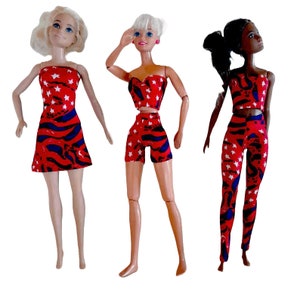 Red, White and Blue Patriotic Collection For 1/6 Fashion Dolls