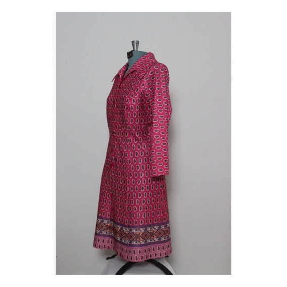 Holiday Sale! Vintage 1960s Dress // 60s Paisley … - image 1