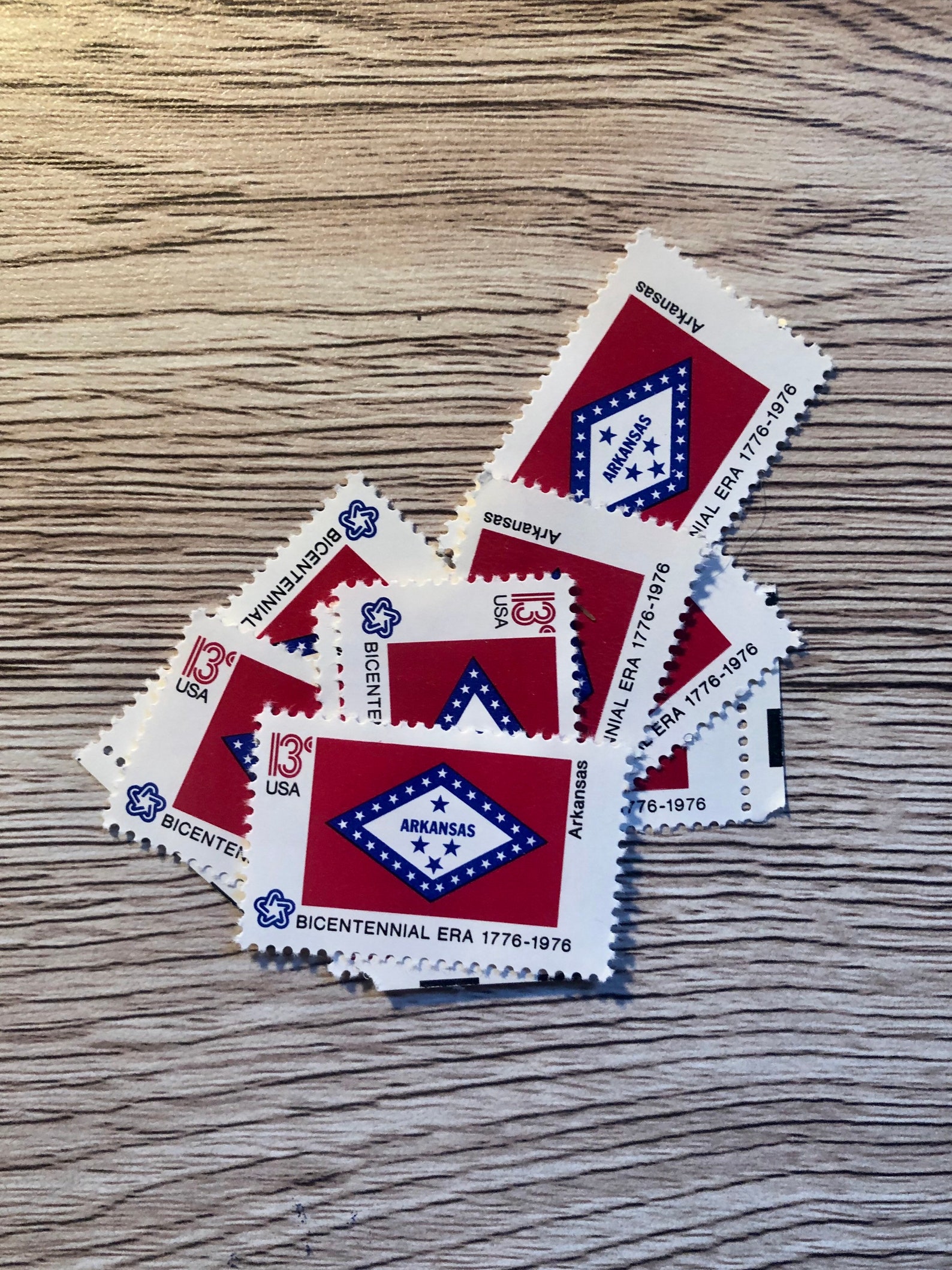 Arkansas Stamps Set of five or ten unused 13cent Arkansas Etsy