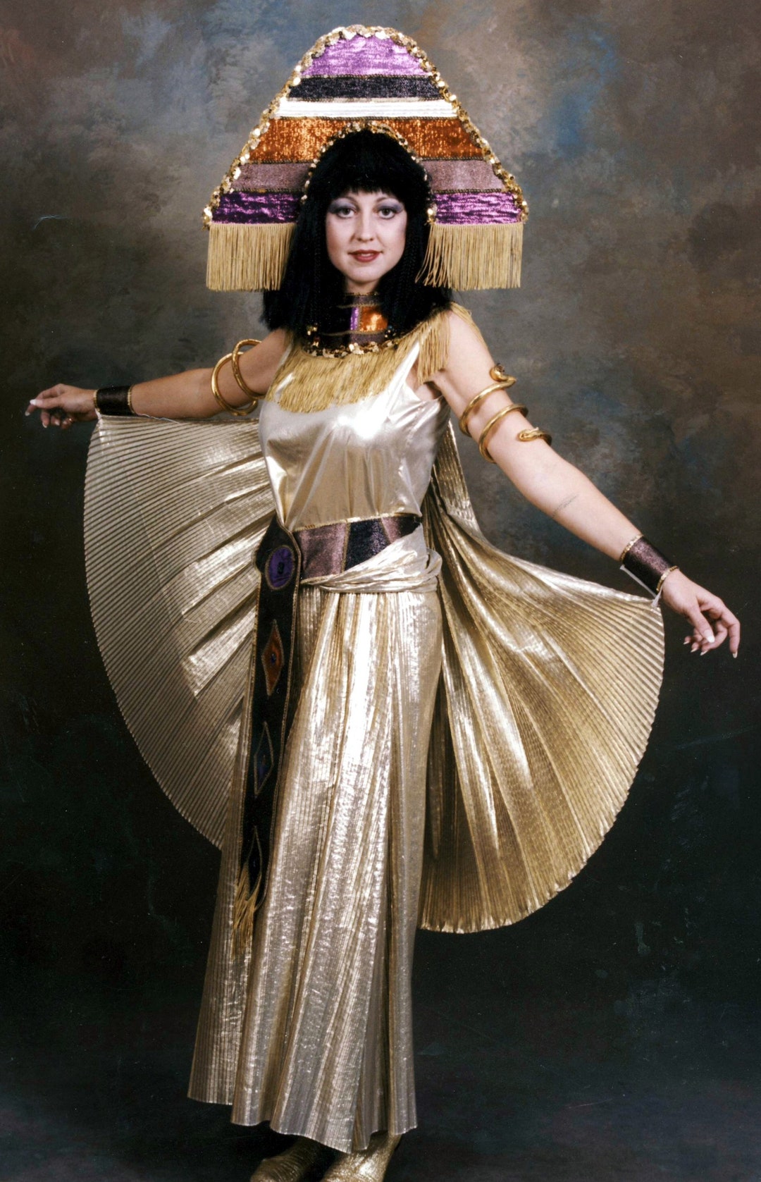 Cleopatra Deluxe Costume Vintage Size 5 7 Small Etsy