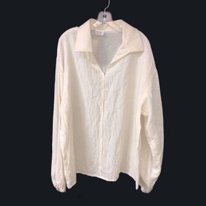 Renaissance Cotton Peasant Shirt Medium