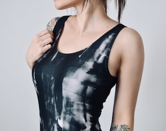 Yoga Tank Top / Witch Clothing / Muscle Tank / Pagan Clothing / Alternative Clothing / Goth Shirt /