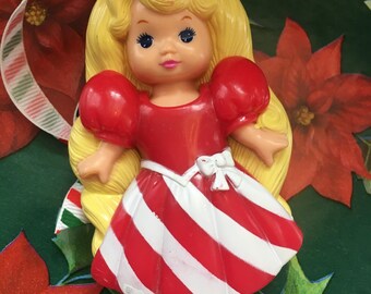 Vintage 1993 Lil Miss Candi Stripes Doll: Retro Mcdonald's Toy