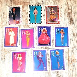 Vintage 1991 Barbie Sammelkarten