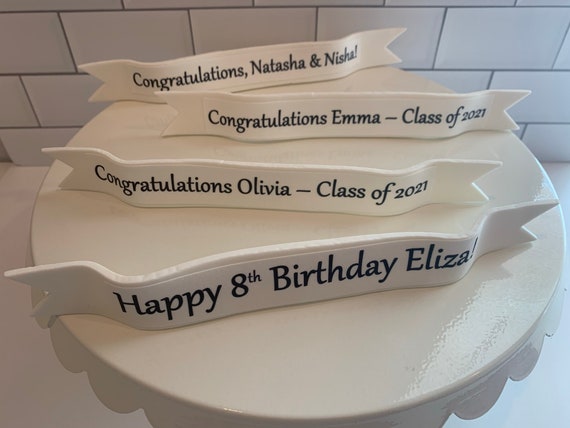 Celebrate Letters Celebrate Birthday Peel & STick Edible Cake