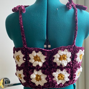 Daisy Crochet Top