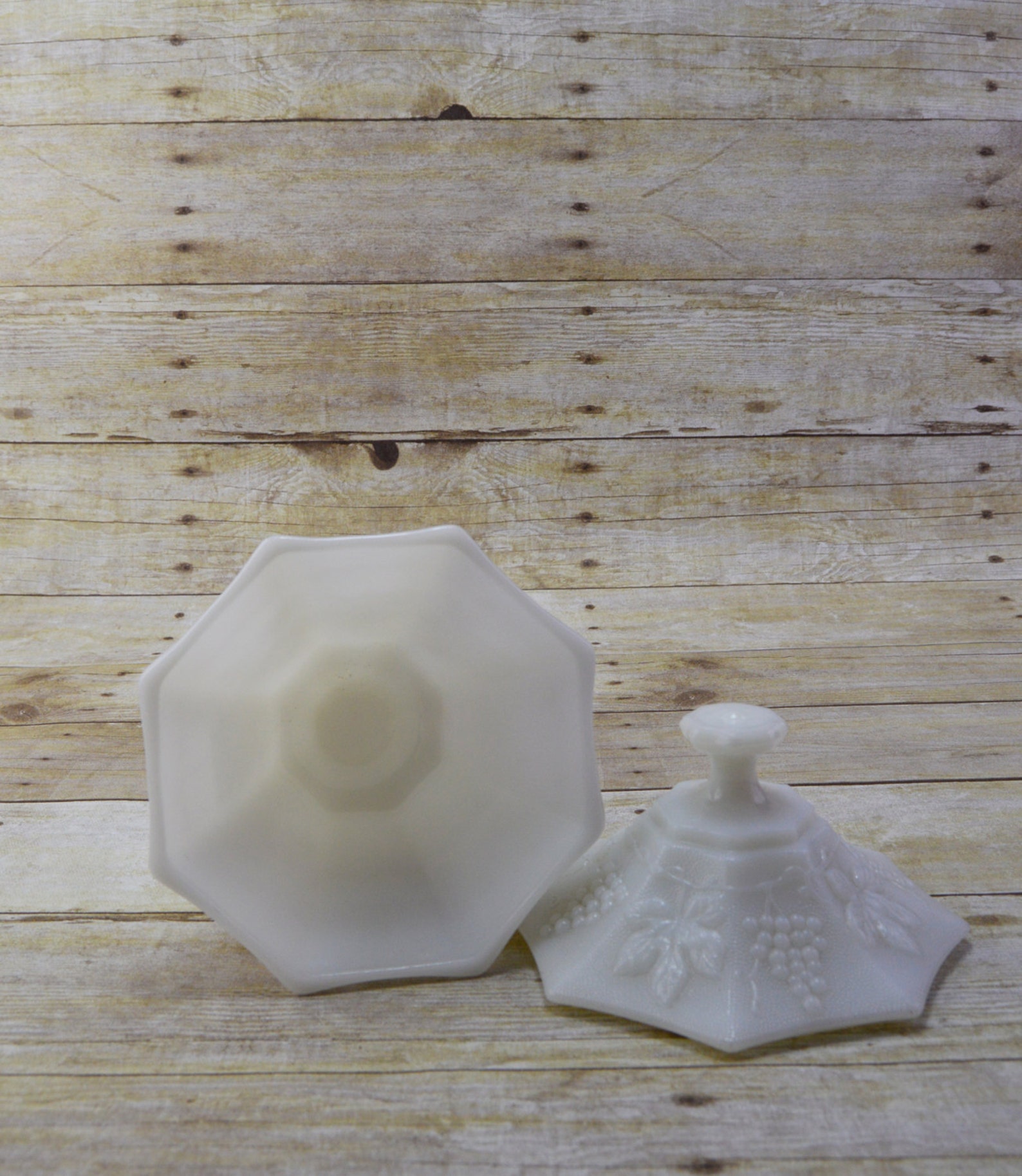 Candy Dish Nut Bowl Olive Server Milk Glass Candy Dish Milk Etsy