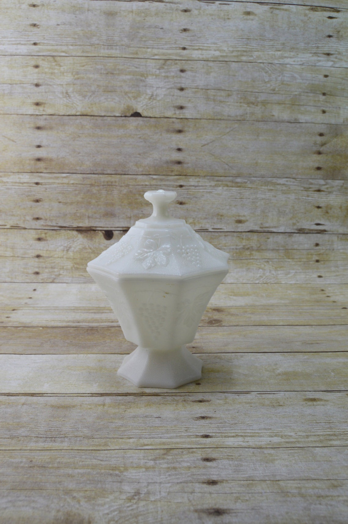 Candy Dish Nut Bowl Olive Server Milk Glass Candy Dish Milk Etsy