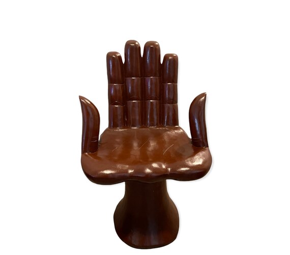 Two Thumb Wooden Hand Chair: Surrealist Art Sculpture - Etsy 日本