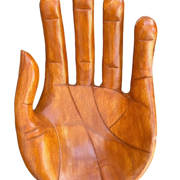 Wood hand Sculpture