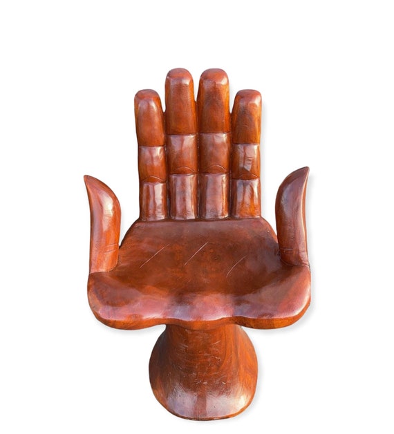 Wooden Hand Chair Large W50 D45 H88cm - Bali - Indoor Seating