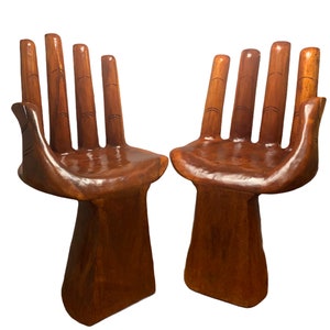 Wooden hand Chair