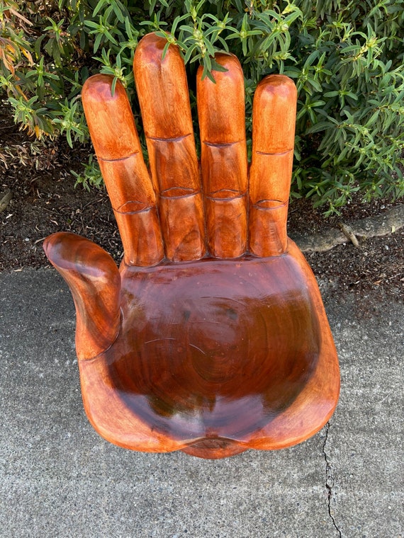 Hand Shaped Chair Etsy